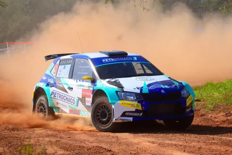 Zaldívar y Benítez dominan el Rally del Guairá en un cierre de infarto para la temporada 2024