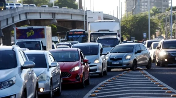 Asunción al borde del colapso vehicular: caos, horas pico y puntos críticos en la capital paraguaya