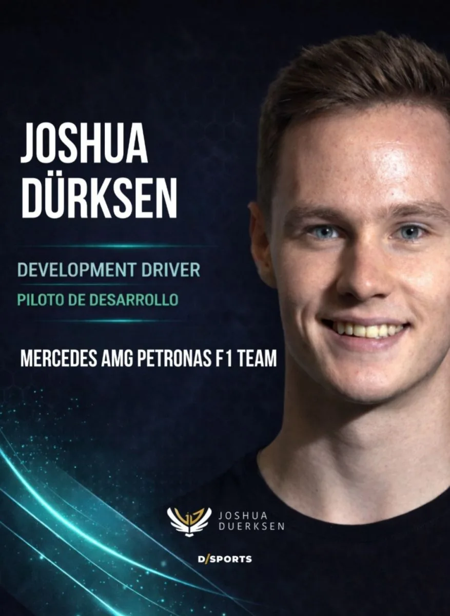 Joshua Dürksen llega a Mercedes-AMG F1 como piloto de desarrollo en 2026