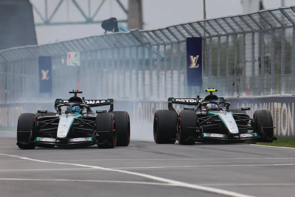 Mercedes refuerza la confianza entre Russell y Antonelli tras duelos en Canadá