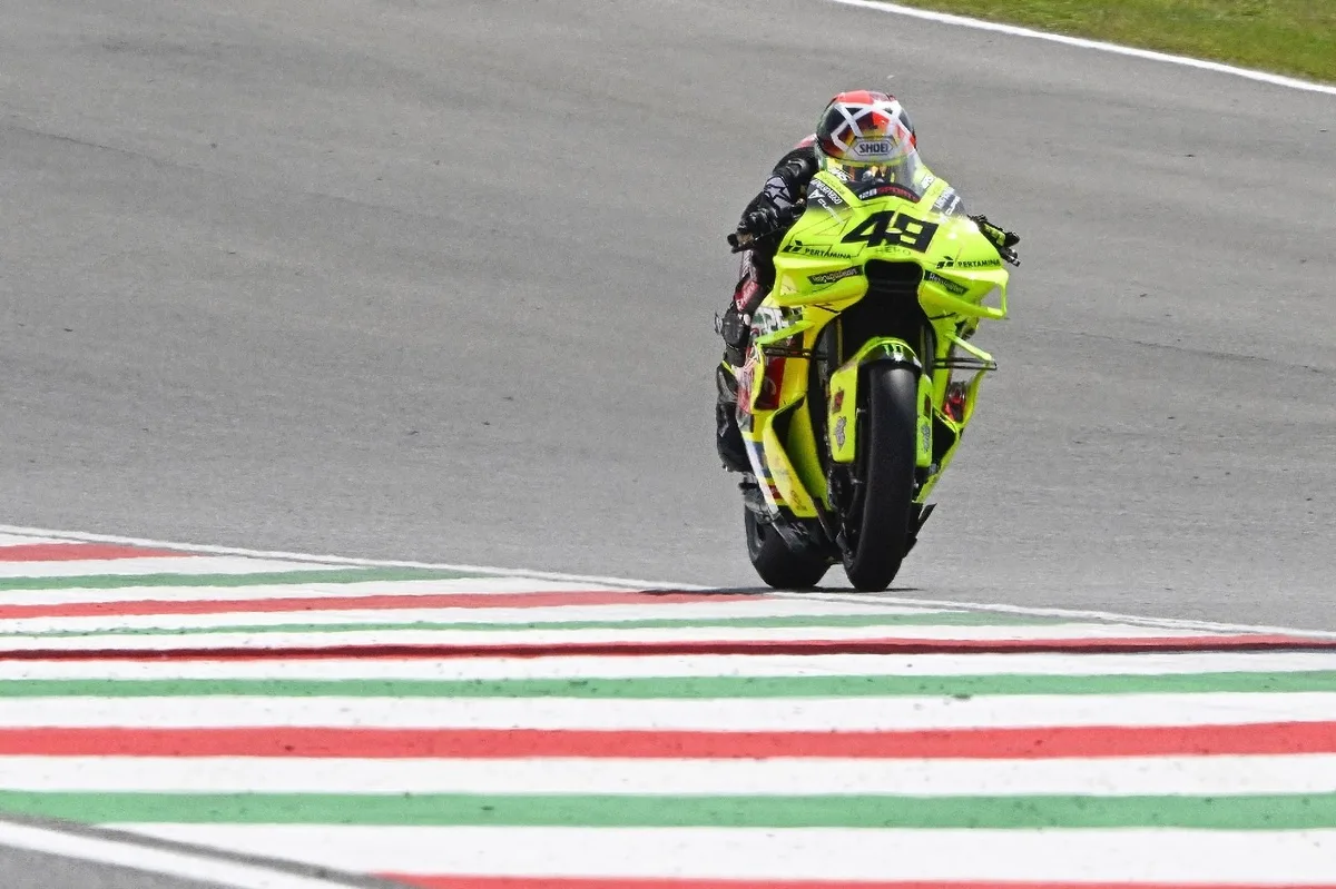 Di Giannantonio domina los entrenamientos en Mugello con su VR46