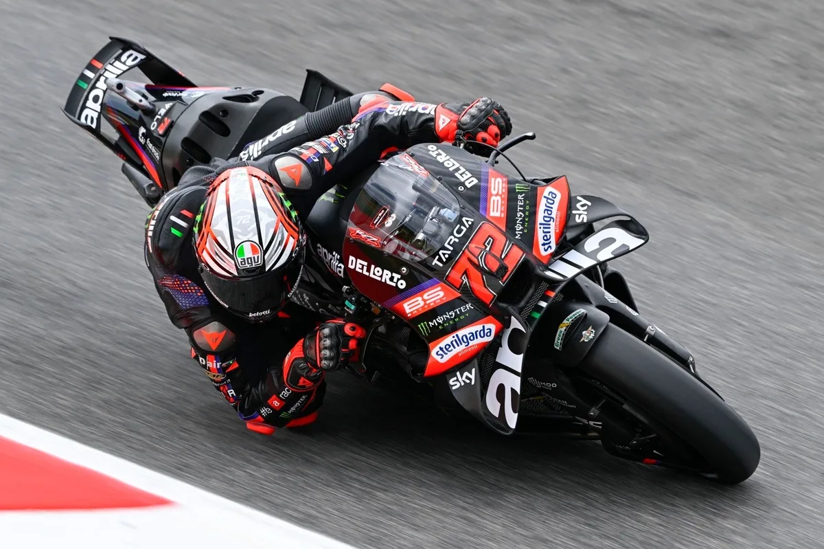 Aprilia domina en Mugello: Bezzecchi se lleva la pole position del GP italiano