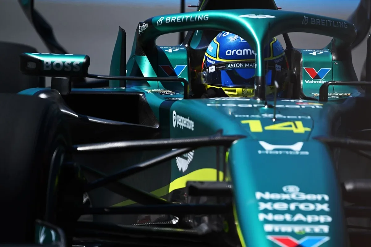 Alonso confía en que Aston Martin solucionó problema de asiento para Mónaco