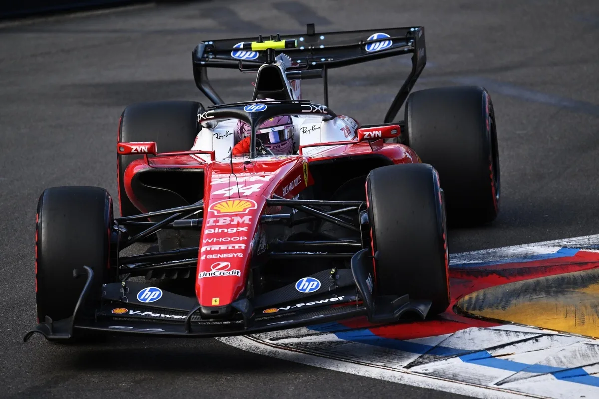 Hamilton domina entrenamientos en Mónaco con Ferrari en gran forma