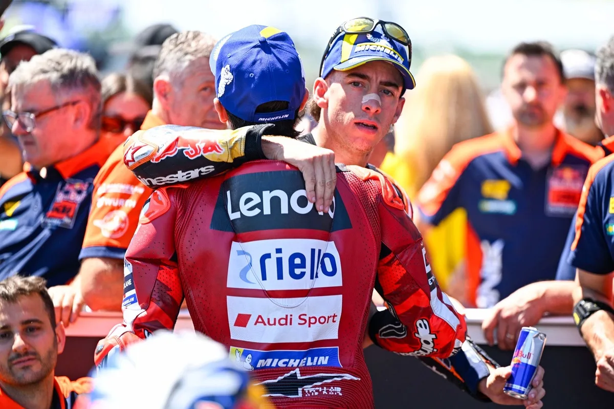 Acosta reconoce la superioridad de Ducati en velocidad pura