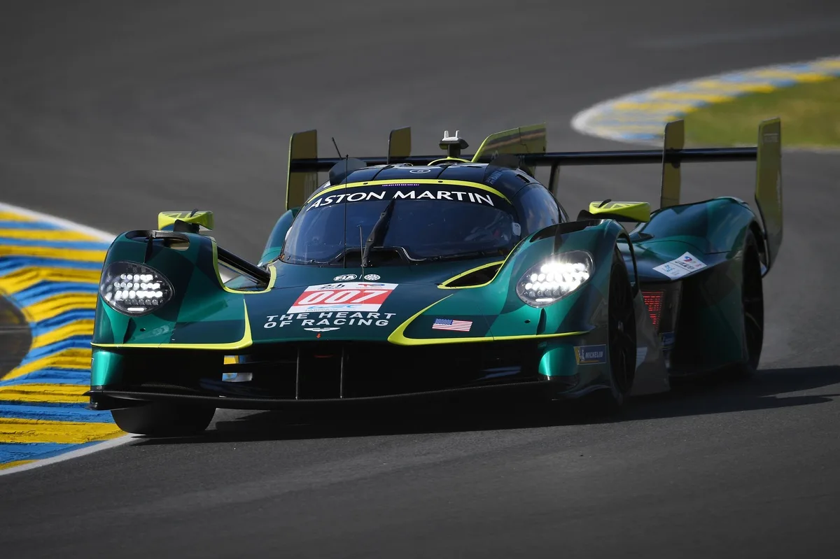 Aston Martin domina el test day de las 24 Horas de Le Mans