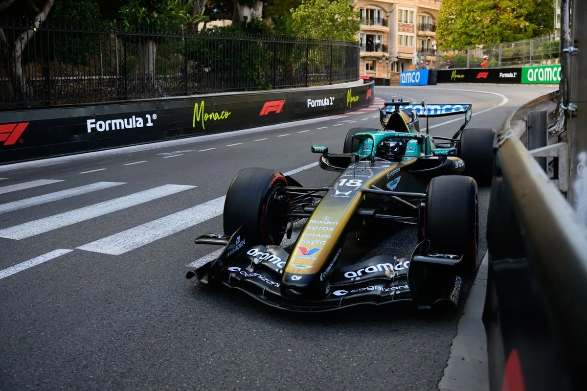 Stroll señala falla mecánica en su abandono en el circuito de Mónaco