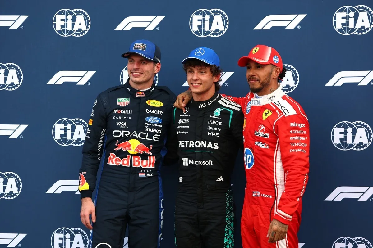 Antonelli reconoce el apoyo de Hamilton y Verstappen en su ascenso en F1