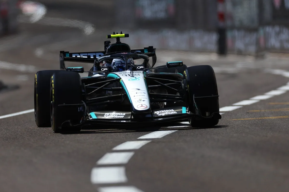 Mercedes busca revisar penalización de Russell tras fallo en Mónaco