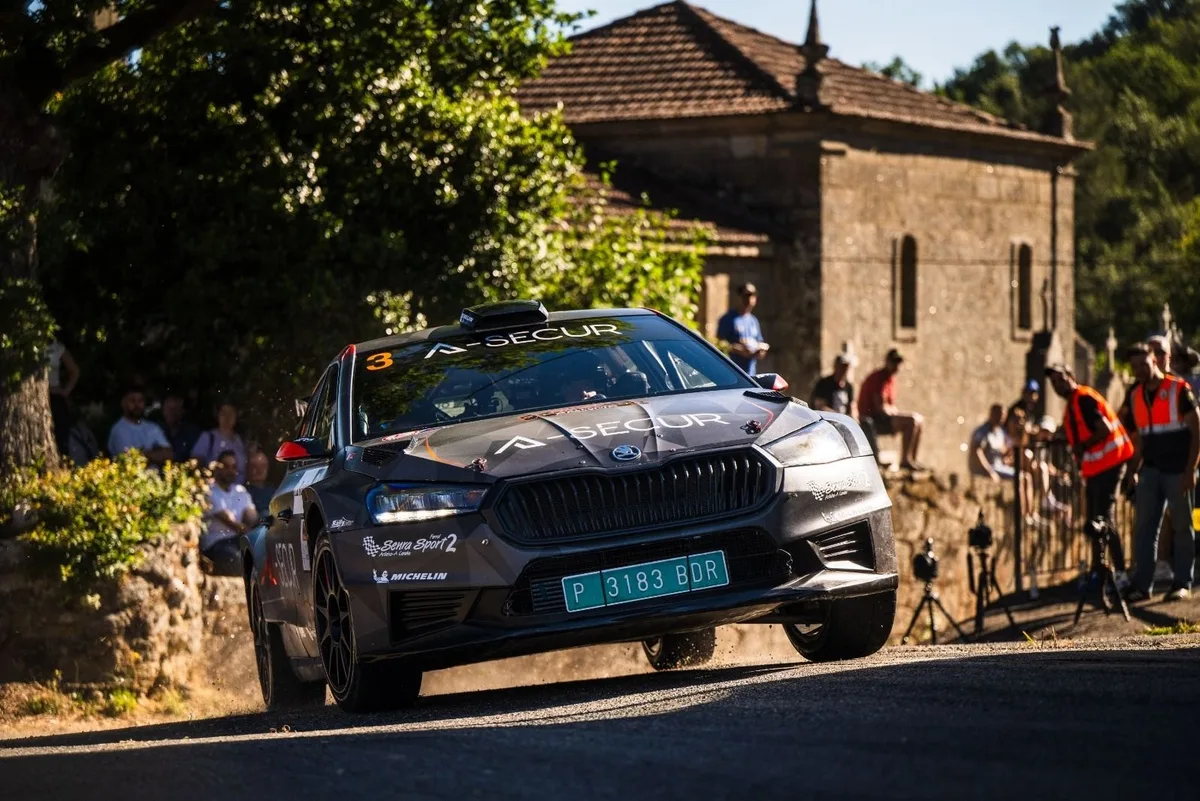 Álvaro Muñiz logra su primer triunfo en el Supercampeonato de España de Rallies