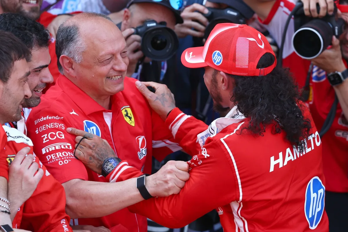 Vasseur analiza el presente de Ferrari tras victoria en Barcelona
