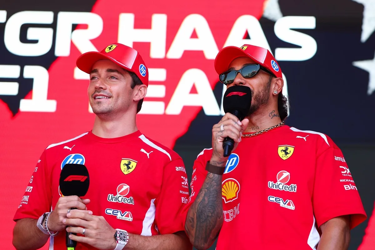 Hamilton gana con Ferrari y genera alerta sobre tensión con Leclerc