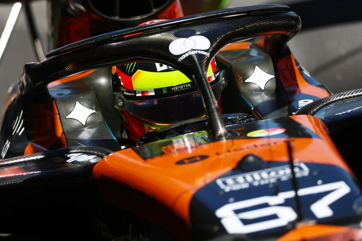 Fornaroli debutó en Fórmula 1: el piloto paraguayo impresionó en Barcelona
