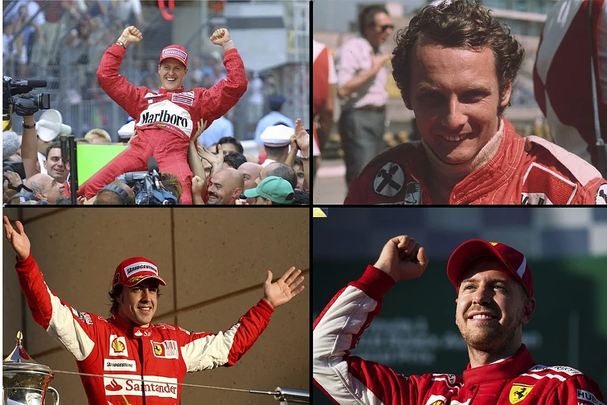 La leyenda de Ferrari: los pilotos que lograron victorias con el Cavallino