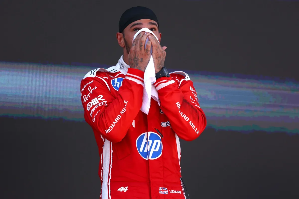 Hamilton rompe sequía y suma victoria histórica en Ferrari durante el GP de Barcelona