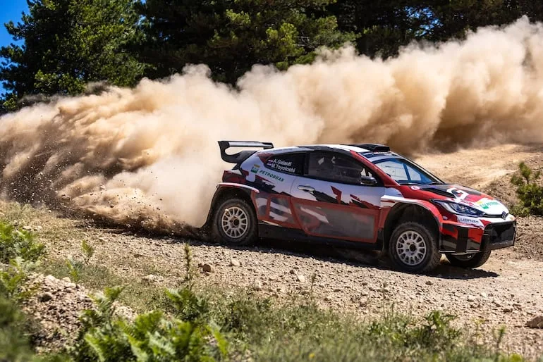 Tres pilotos paraguayos compiten en el Acrópolis Rally de Grecia