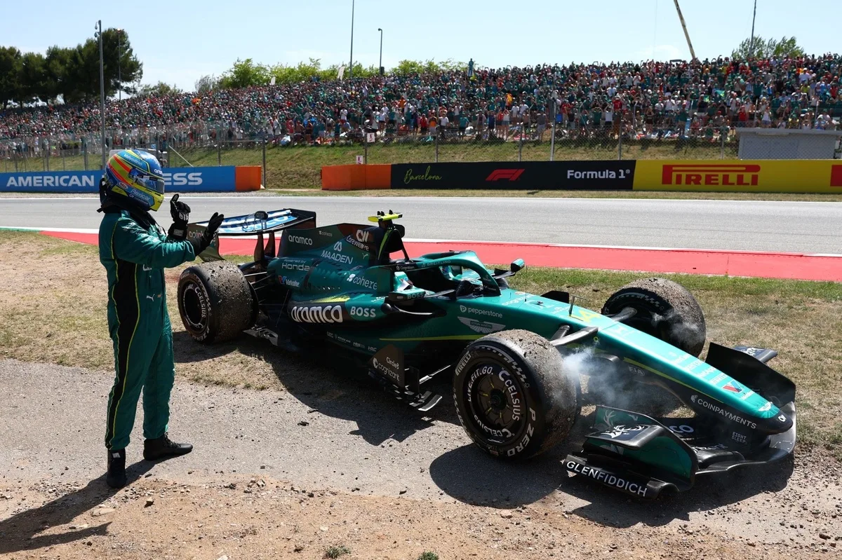 Aston Martin enfrenta realidades duras en la F1 tras desempeño en Mónaco y Barcelona