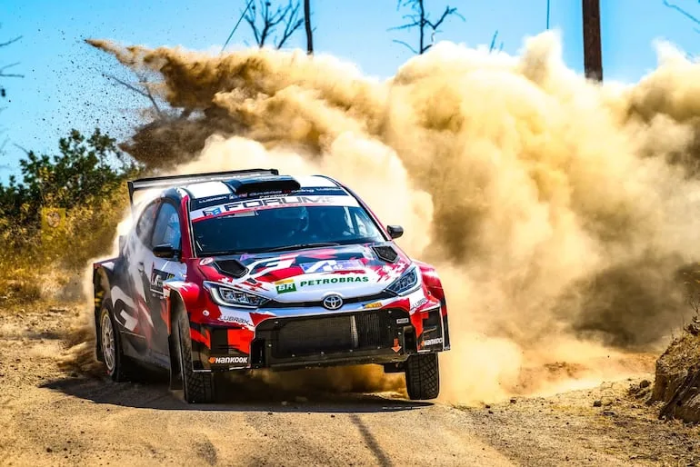Pilotos paraguayos superan la primera etapa del Rally Acrópolis en Grecia