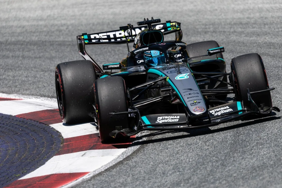 Russell domina en Austria: Ferrari se acerca y Verstappen sufre en clasificación