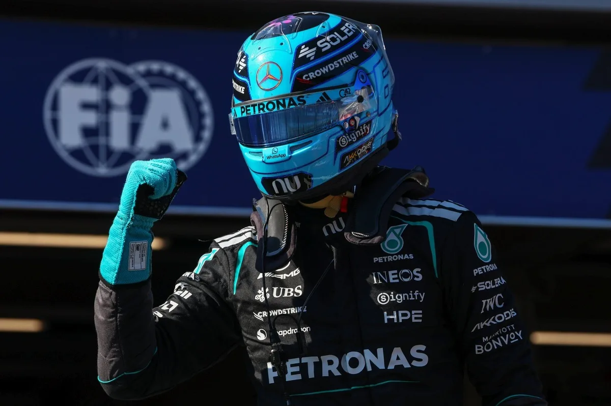 Russell se lleva la pole en Austria tras incidente de Verstappen