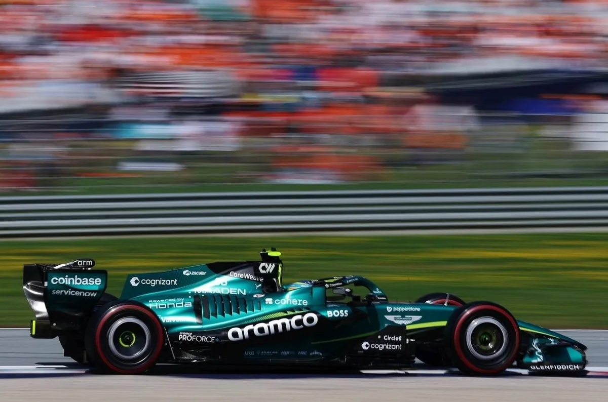 Alonso mantiene optimismo en Aston Martin pese a dificultades en Austria
