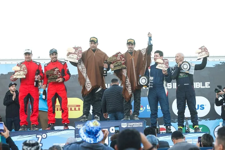 Ortiz y Aguilera logran podio en el Rally del Poncho de Catamarca