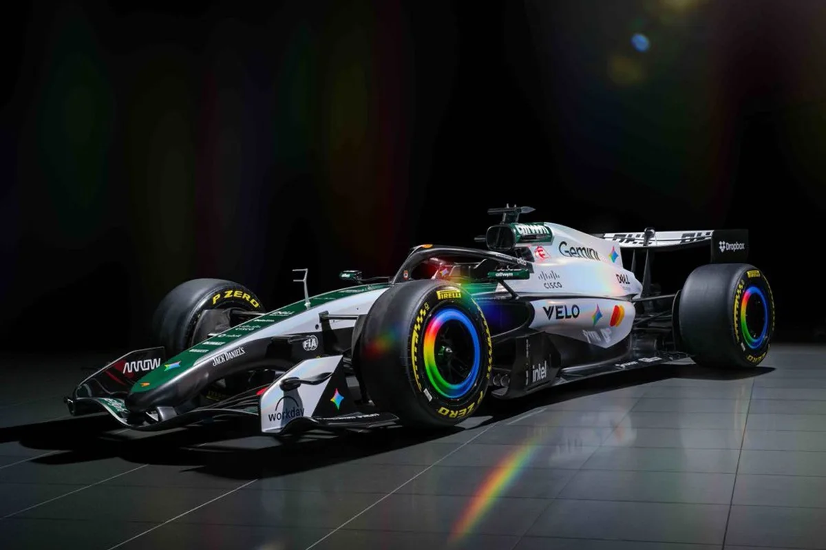 McLaren presenta un diseño especial de Google Gemini para el GP de Silverstone