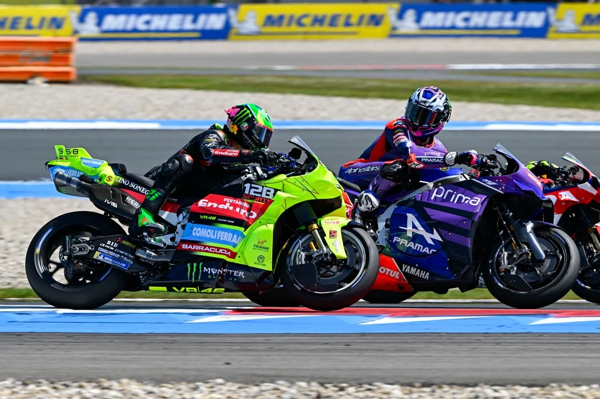 Morbidelli acusa a Miller de juego sucio en Assen tras su abandono