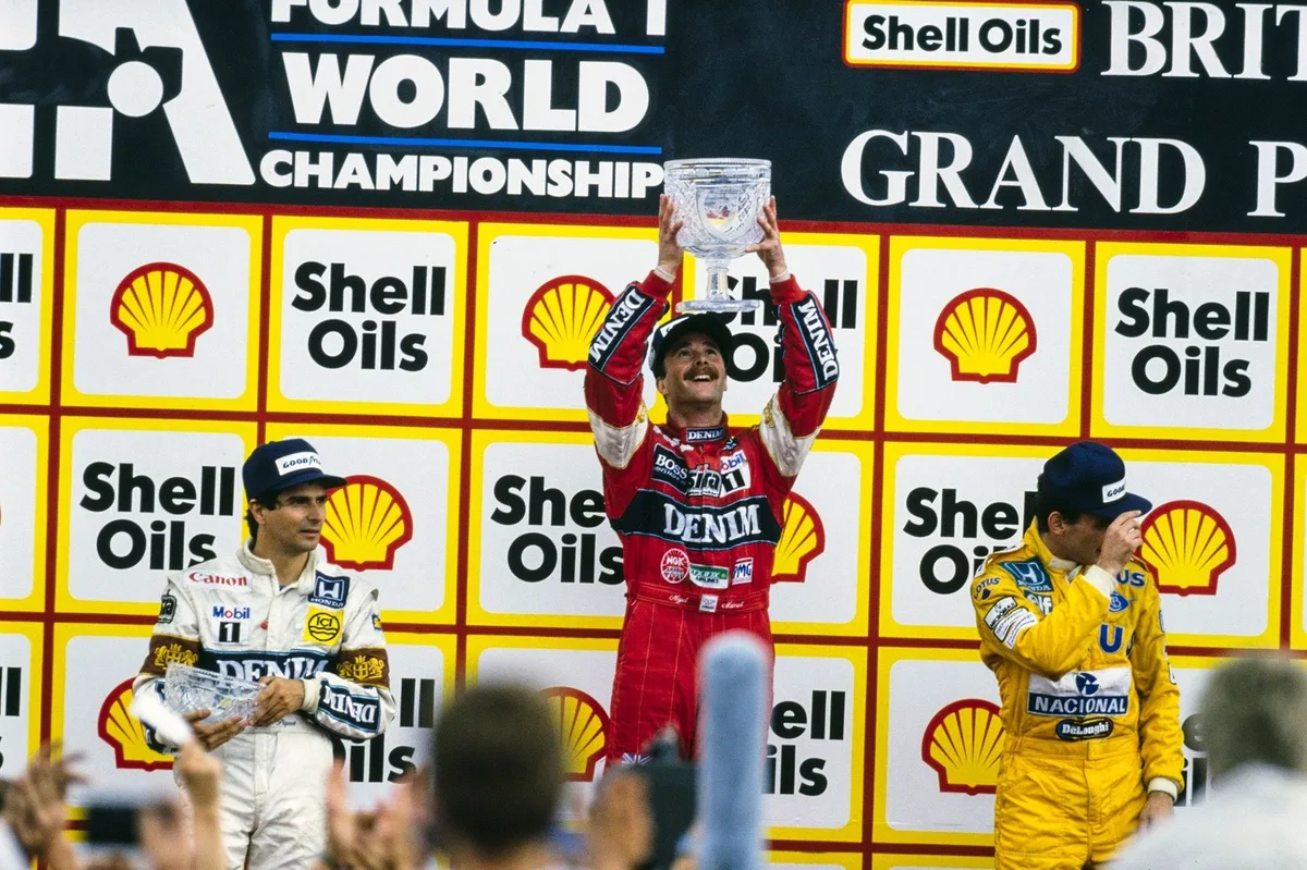El duelo legendario de 1987: Piquet vs Mansell en Silverstone