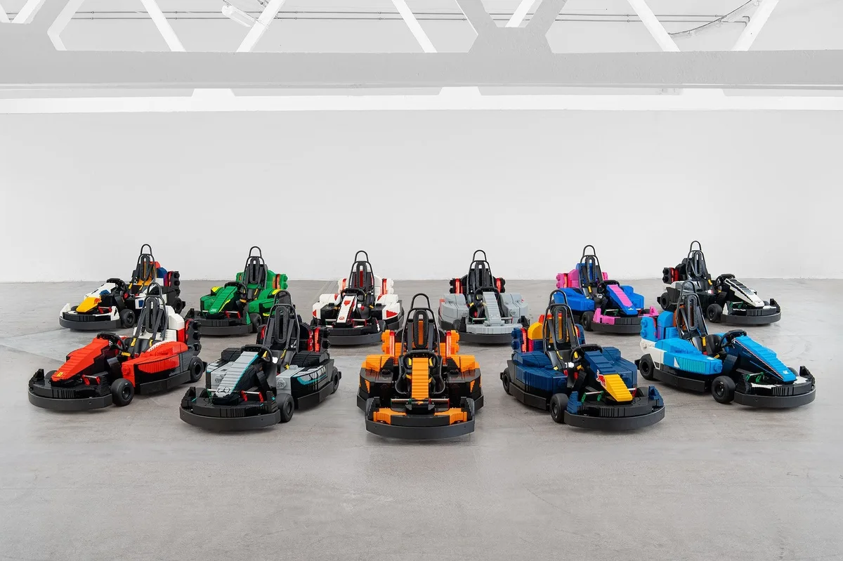 La Fórmula 1 sorprende con miniautos de Lego en el Gran Premio Británico
