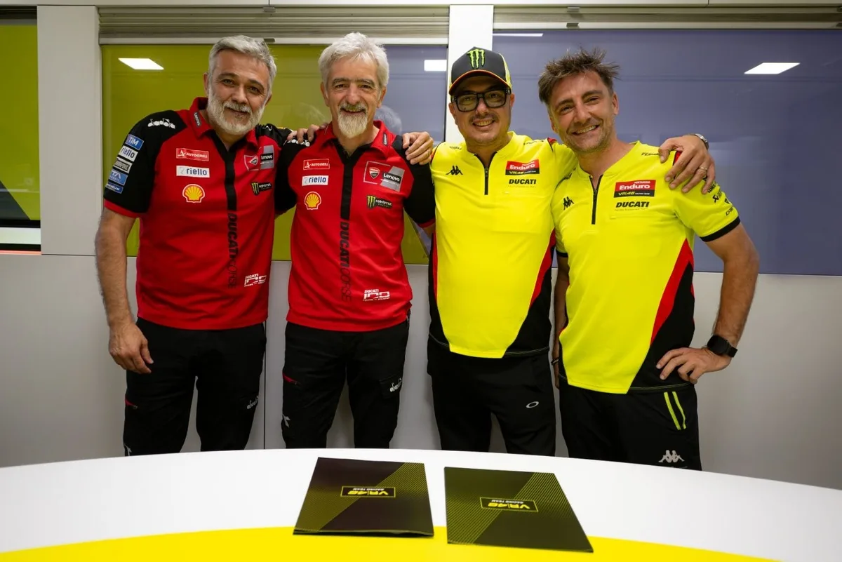 Ducati y VR46 sellan alianza hasta 2029 en el Mundial de MotoGP