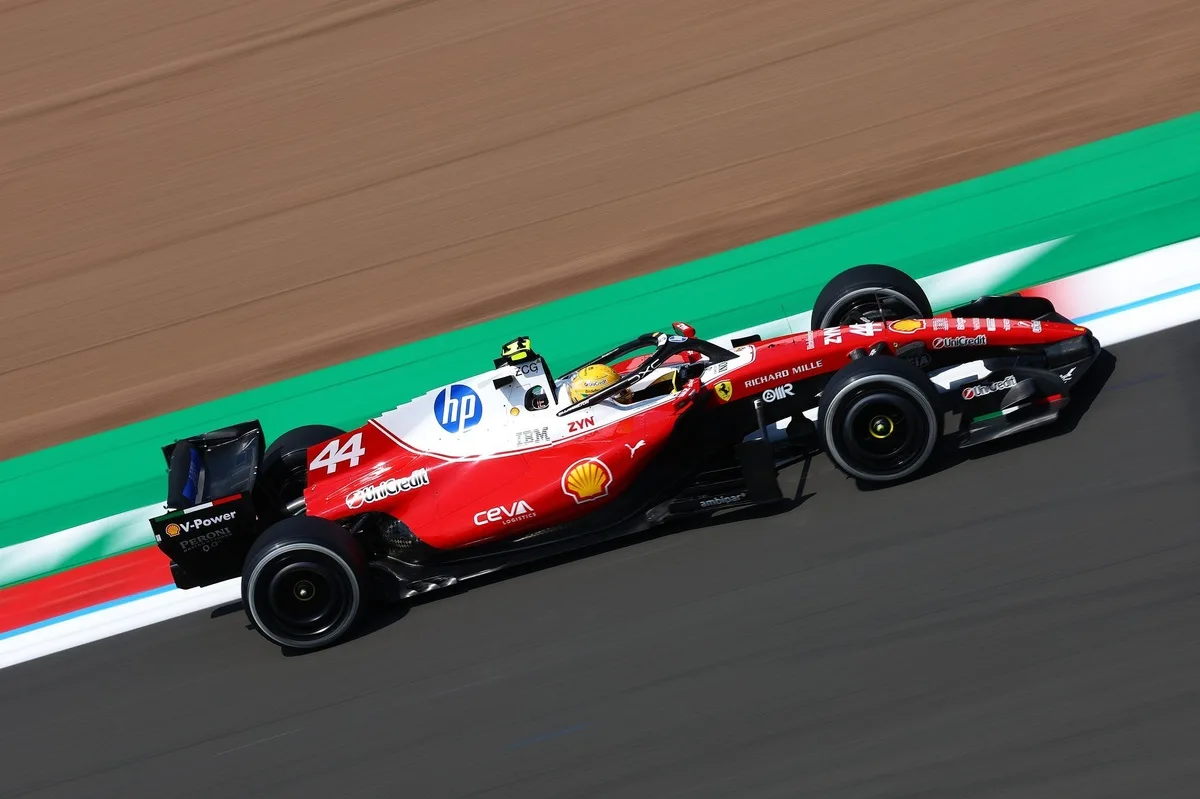 Hamilton sorprende en Silverstone: Ferrari lidera el inicio del GP de Gran Bretaña