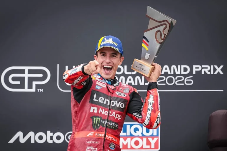 Márquez domina en Sachsenring y suma su tercera victoria de la temporada MotoGP