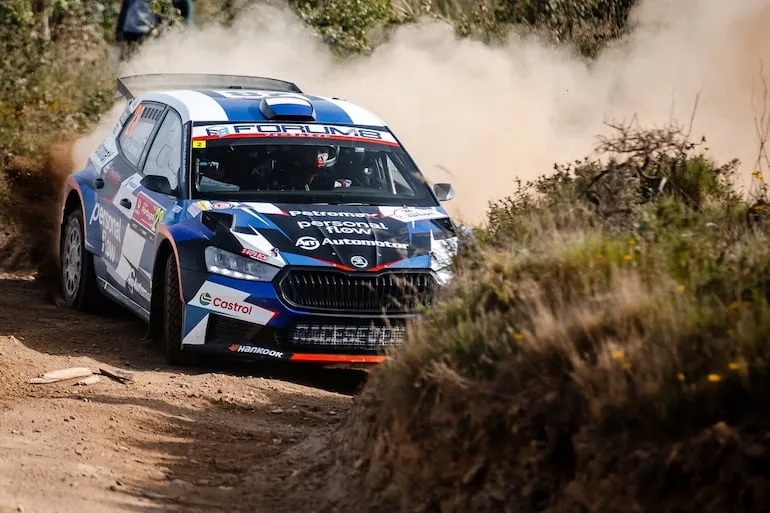 Fau Zaldívar se prepara para el Delfi Rally de Estonia en el WRC