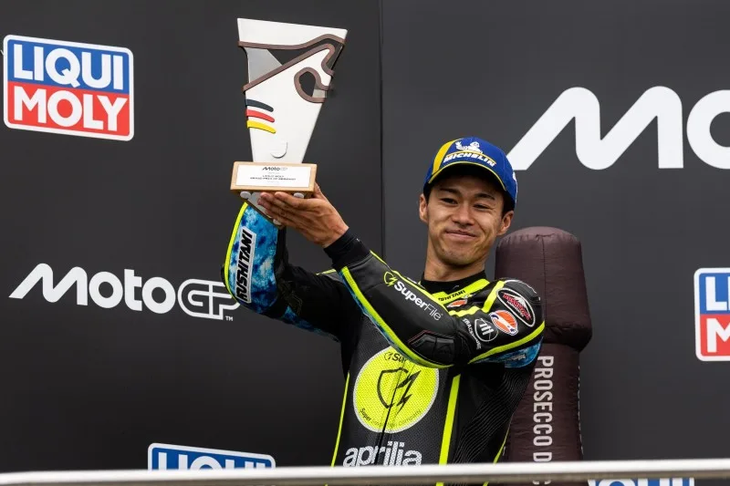 Ogura brilla en Sachsenring y acerca a Trackhouse al liderato de MotoGP