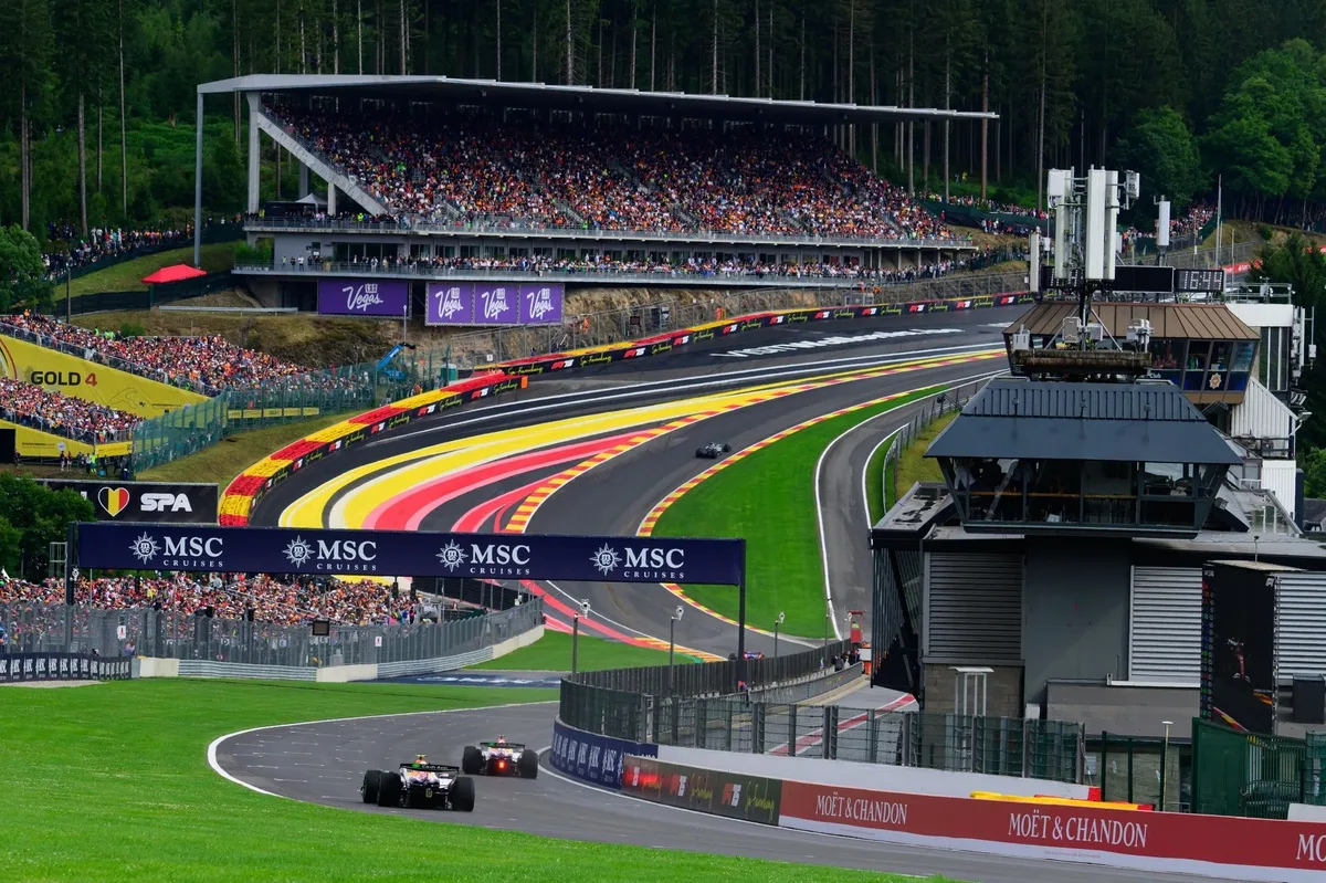 Spa-Francorchamps: El circuito mítico que desafía a los pilotos de F1