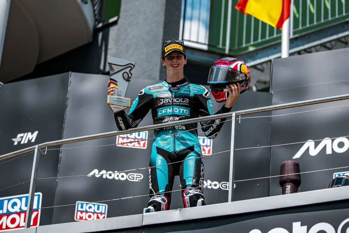 Máximo Quiles confirmado para Moto2 2027 con el equipo Aspar