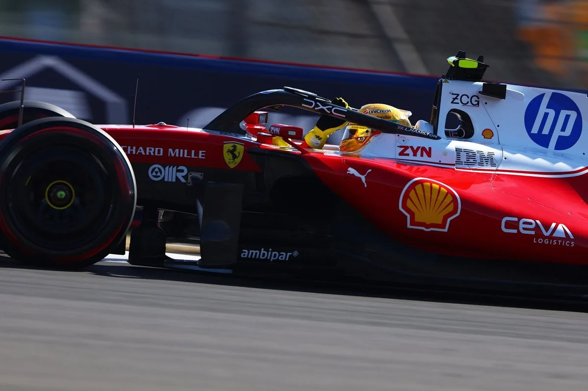 Hamilton rechaza simulador de Ferrari: "Me ha ayudado mucho"