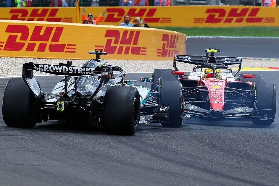 Ferrari cuestiona sanción a Hamilton en el GP de Bélgica de F1