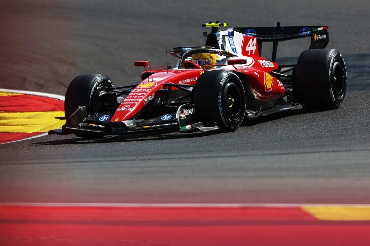 Incidente en boxes: mecánico de Ferrari escapa ileso en el GP de Bélgica
