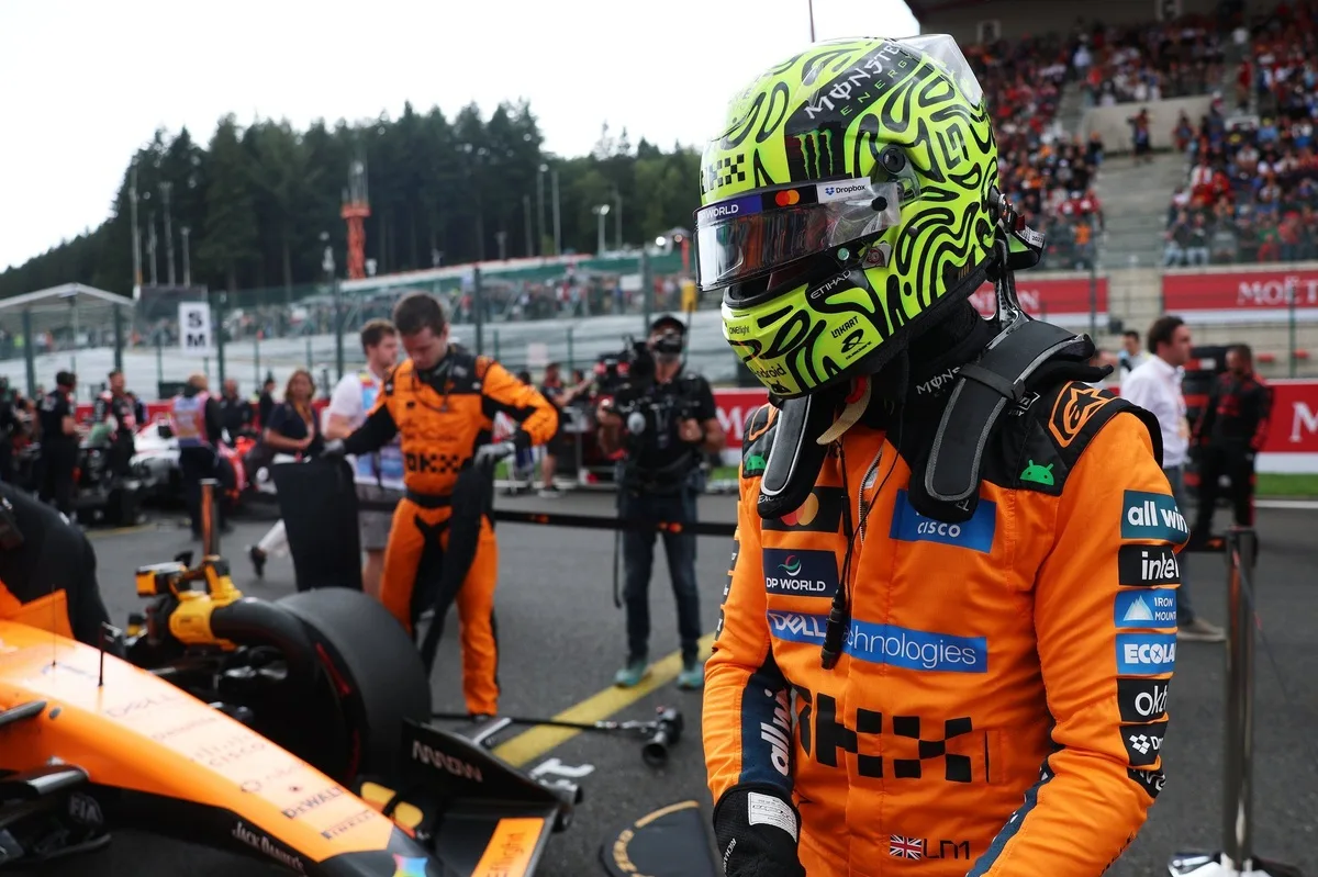 Norris demuestra potencial en Spa: "Teníamos ritmo para ganar"