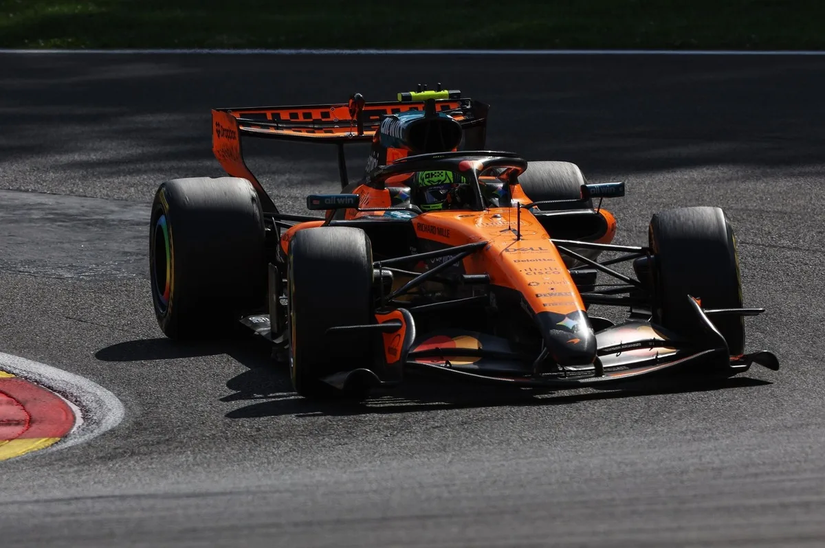 Norris demuestra su mejor rendimiento en Spa pese al séptimo lugar