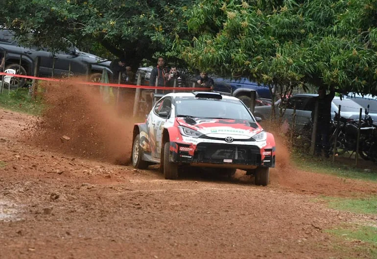 Galanti y Wasmosy lideran en el shakedown del Rally de Cordillera