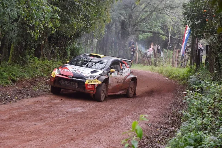 Saba y Duarte lideran el Rally de Cordillera en sus categorías