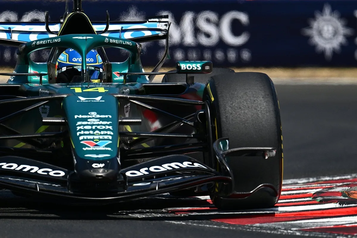 Alonso logra su mejor clasificación del año con Aston Martin en Hungría