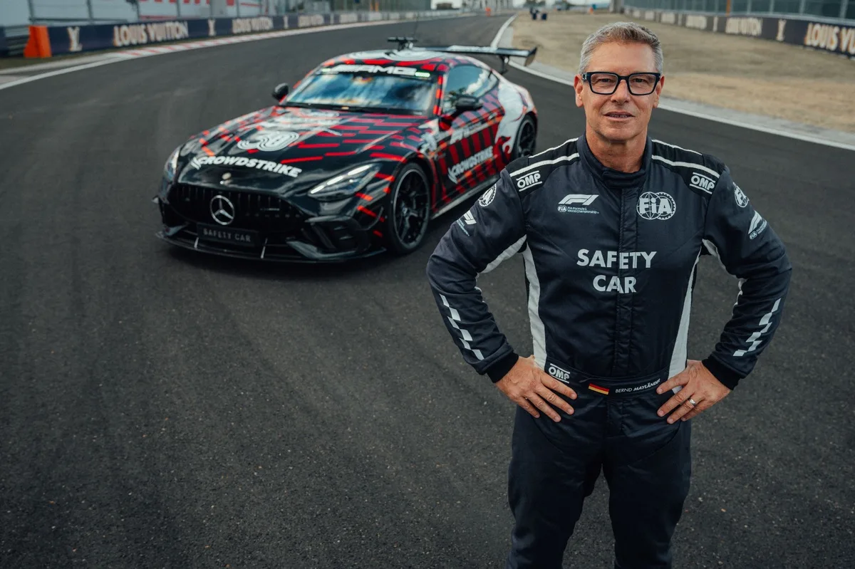 Mercedes presenta el nuevo auto de seguridad de la Fórmula 1 con tracción integral variable