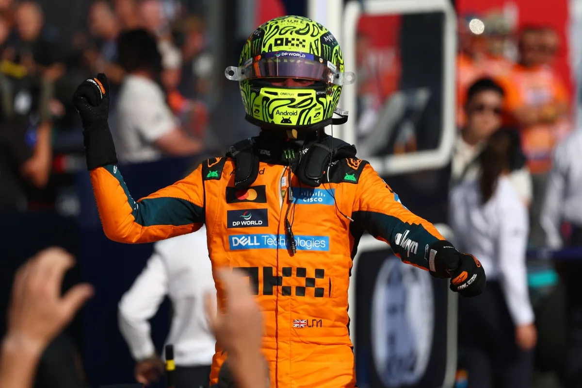 Norris domina en Hungría y se impone a Piastri en McLaren