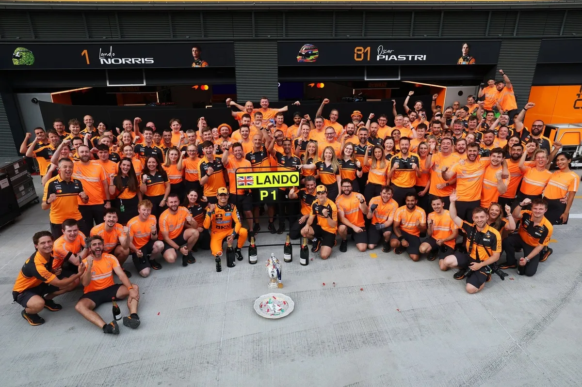 McLaren se posiciona como rival de Mercedes y Ferrari en la F1 2026