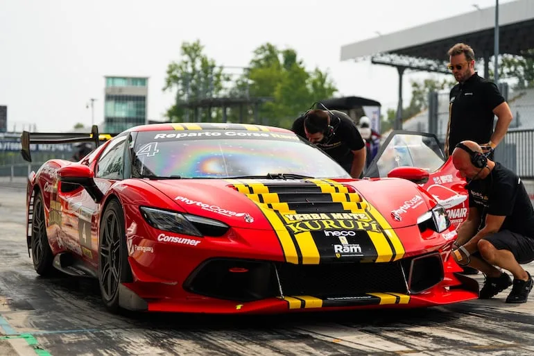 Óscar Bittar debuta con Ferrari 296 Challenge en Monza