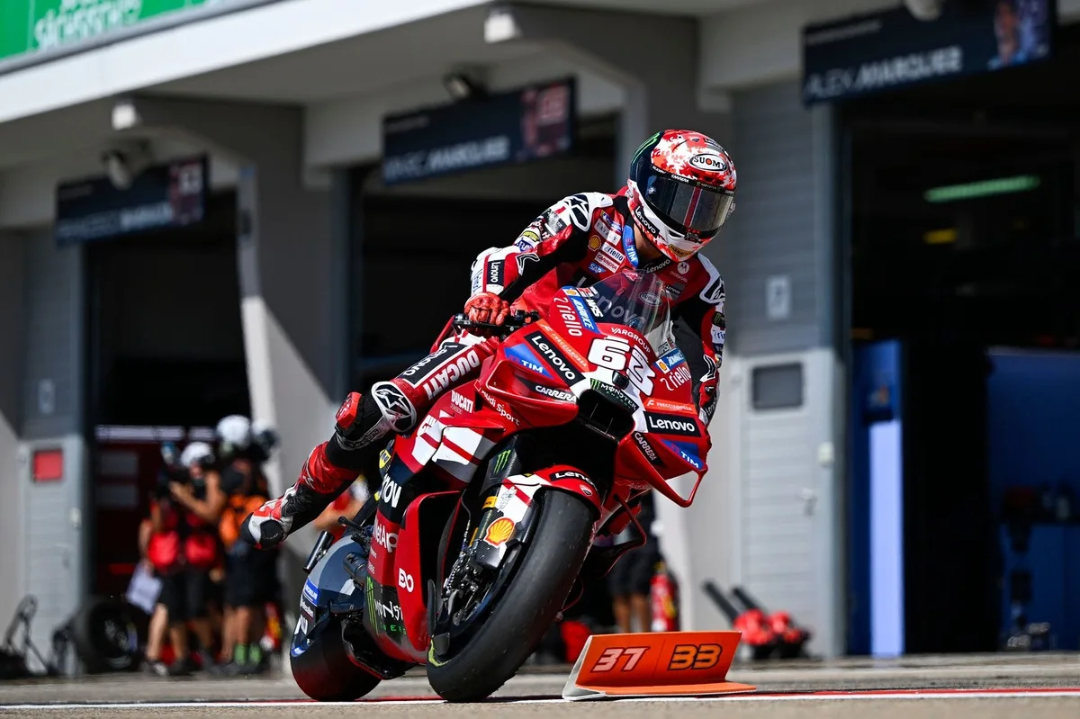 Bagnaia rechaza críticas sobre el campeonato de MotoGP 2026